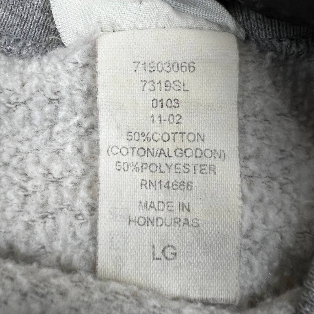 Vintage Lee Heavyweight Boxer Dog Sweatshirt Mens Large Gray Robert J May 2002 - Picture 4 of 10